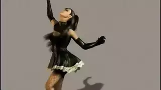 فانتازيا هنتاي: الفتاة الشابة تأخذ القضيب